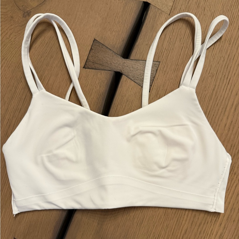 lululemon athletica White Strappy Sports Bra